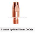 Contact Tip M6×45×1.2MM CuCrZr Mig